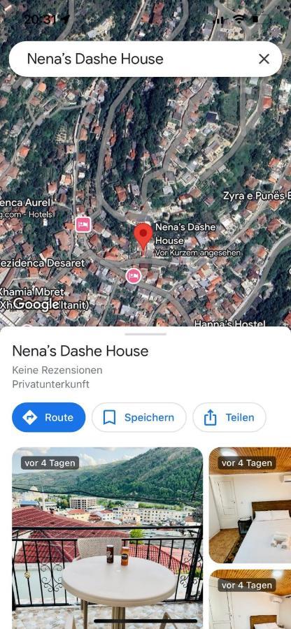 Nena'S Dashe House Berati Exterior foto